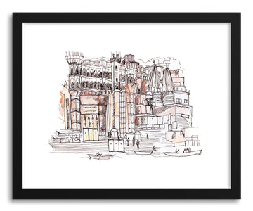 Fine art print Varanasi India by artist Peggy Dean