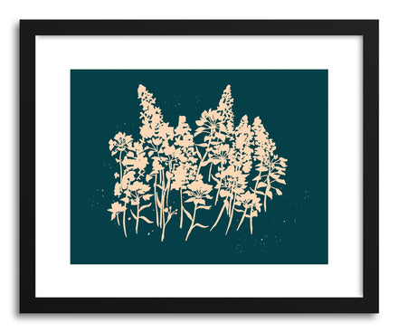 Fine art print Wildflower Silhouette by artist Peggy Dean