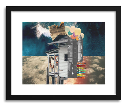Fine art print At A Distance by artist The Casual Coffee Mug