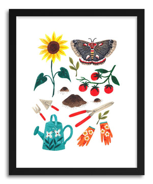 Fine art print Gardening by artist Ploypisut