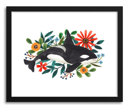 Fine art print Orca by artist Ploypisut