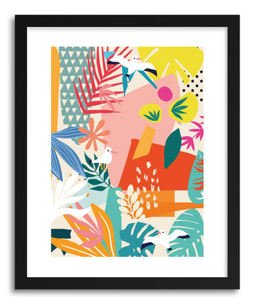 Fine art print Seagulls by artist Seija Chowdhury