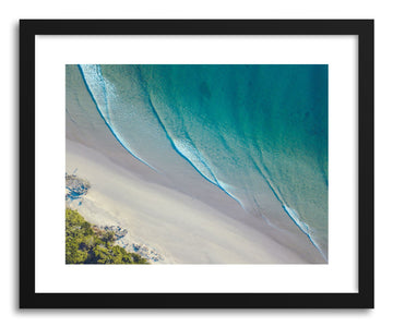 Fine art print Byron Curved Waves by artist Wes Lewis