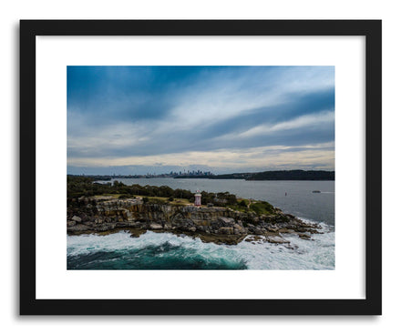 Fine art print Sydney Harbour Lighthouse by artist Wes Lewis