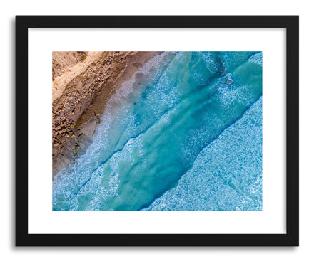 Fine art print Stone & Surf by artist Wes Lewis