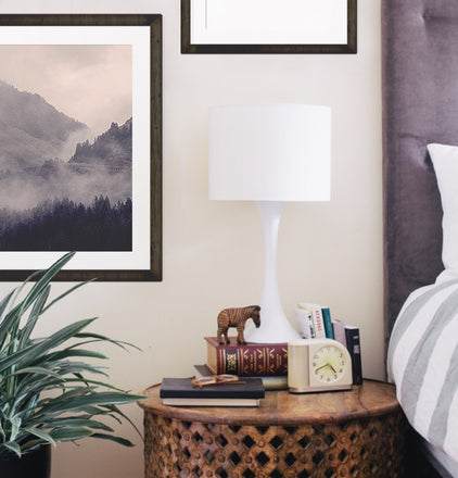 Art Crate Hidden Hills piece framed black bedroom
