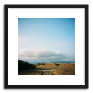 hide - Art print Island Sky by artist Anna Rasmussen in white frame