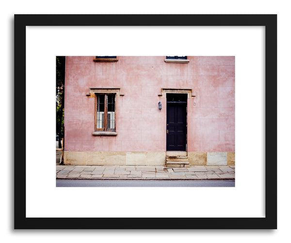 Fine art print Pink House by artist Anna Rasmussen