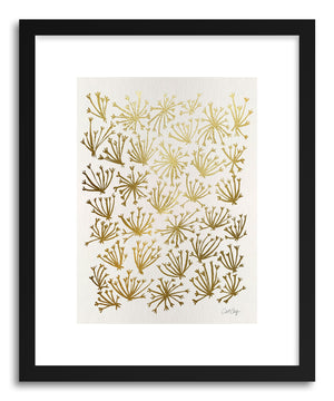 Art print Gold White Queen Anne Lace  by artist Cat Coquillette