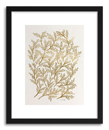 Art print Gold Branches by artist Cat Coquillette