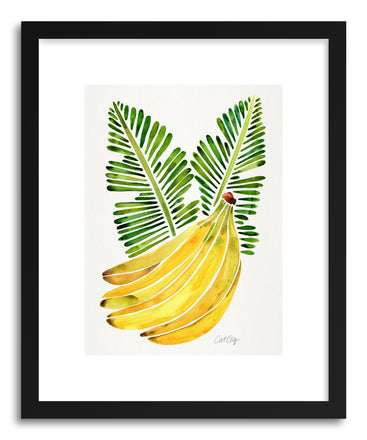 Art print Green Bananas by artist Cat Coquillette