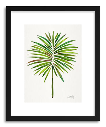 Art print Green Fan Palm by artist Cat Coquillette