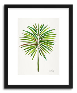 hide - Art print Green Fan Palm by artist Cat Coquillette on fine art paper