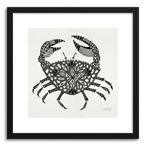 hide - Art print Grey Crab by artist Cat Coquillette on fine art paper