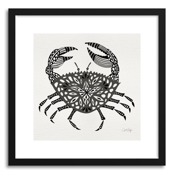 Art print Grey Crab by artist Cat Coquillette