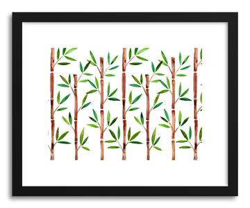 Art print Original Bamboo Pattern by artist Cat Coquillette