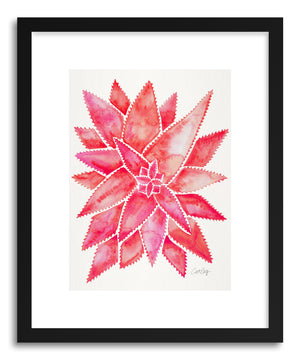Art print Pink Aloe Vera by artist Cat Coquillette