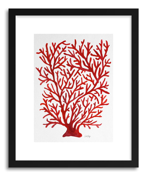 Art print Red Coral by artist Cat Coquillette