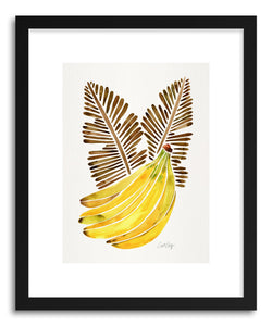 Art print Sepia Bananas by artist Cat Coquillette