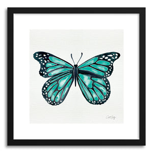 Art print Turquoise Butterfly by artist Cat Coquillette