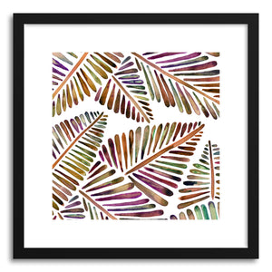 Art print Vintage Banana Leaves Pattern by artist Cat Coquillette