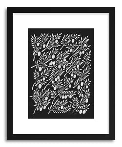 Art print White Olive Branches by artist Cat Coquillette