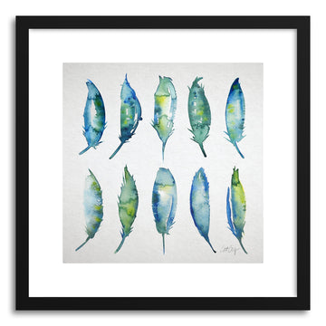 Fine art print 10 Feathers by artist Cat Coquillette