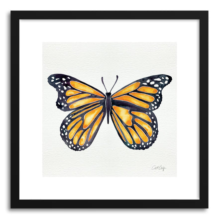 Fine art print Orange Butterfly by artist Cat Coquillette