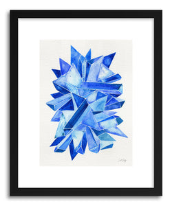 hide - Art print Sapphire by artist Cat Coquillette on fine art paper