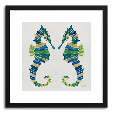 Fine art print Seahorse Multi by artist Cat Coquillette