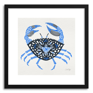 Fine art print Blue Crab by artist Cat Coquillette