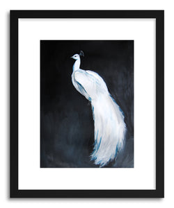 Fine art print White Peacock No.2 by artist Christine Lindstorm