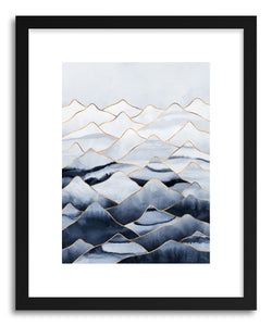 Art print Mountains by artist Elisabeth Fredriksson