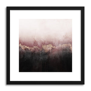 hide - Art print Pink Sky by artist Elisabeth Fredriksson in white frame