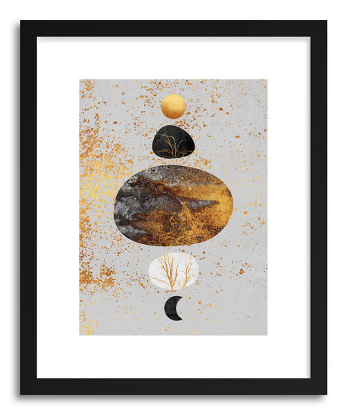 Art print Sun And Moon by artist Elisabeth Fredriksson
