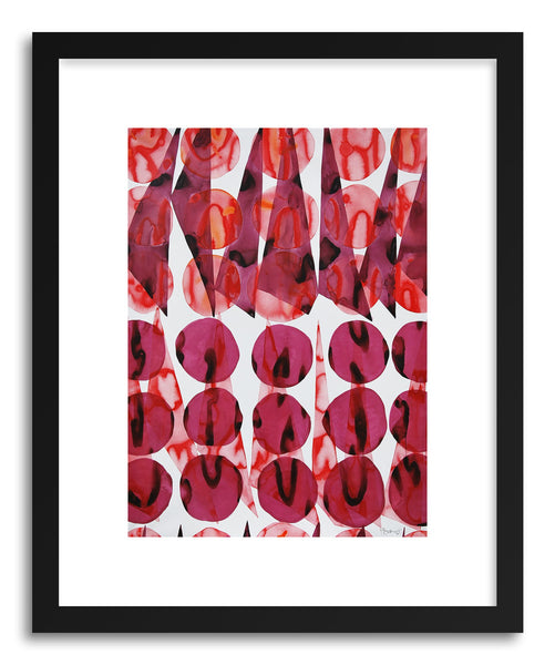 Fine art print Coral And Wine by artist Kate Roebuck