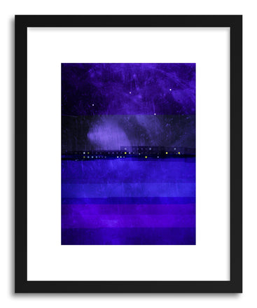 Fine art print Railway Suburb By The Sea by artist Marcos Rodrigues