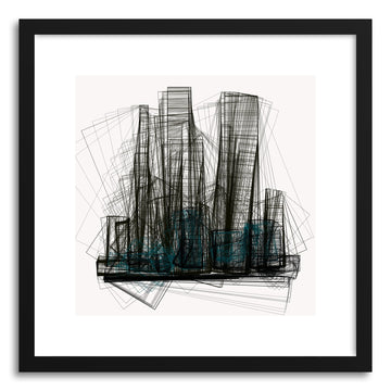 Fine art print Cityscape No.2 by artist Marcos Rodrigues