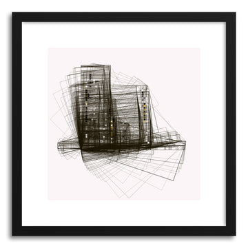 Fine art print Cityscape No.3 by artist Marcos Rodrigues