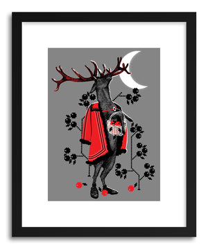 Fine art print Blackleg Deer by artist Paul Virlan