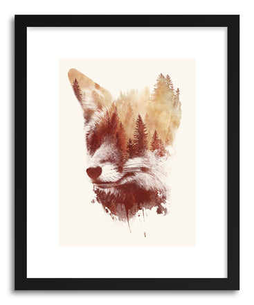 Fine art print Blind-Fox by artist Robert Farkas