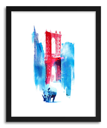 Fine art print Manhattan Bridge by artist Robert Farkas
