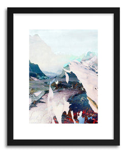 hide - Art print Untitled20131108w by artist Tchmo in white frame