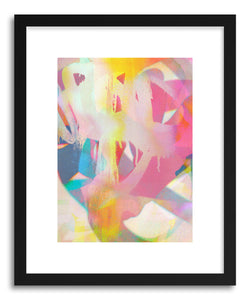 hide - Art print Untitled20140423k by artist Tchmo in white frame