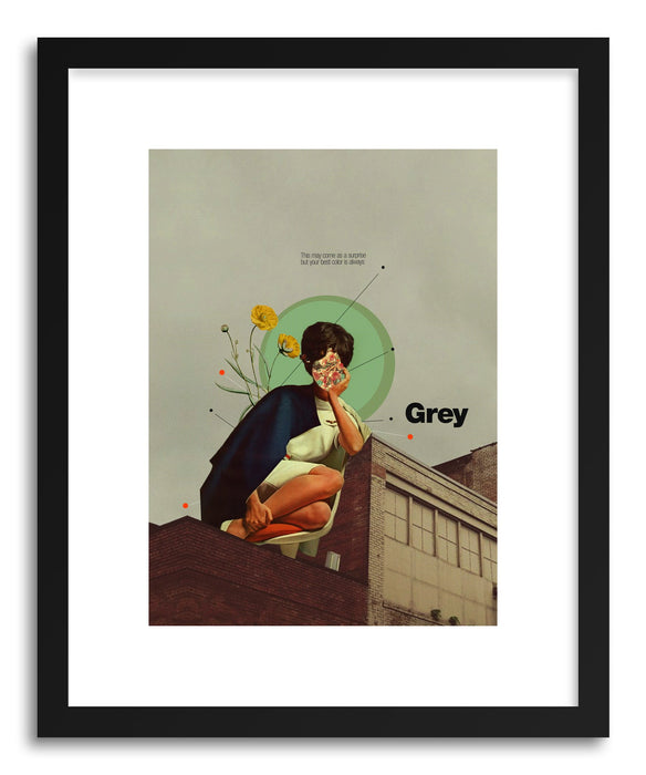 Fine art print Grey by artist Frank Moth