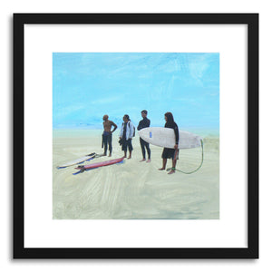 Fine art print Surfgang Venicebeach by artist Annie Seaton