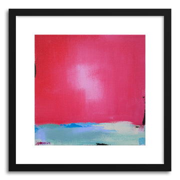 Art print Some Kind Of Wonderful by artist Jacquie Gouveia in black frame