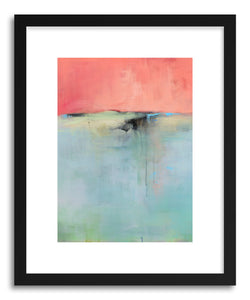 hide - Art print A Familiar Unknown by artist Jacquie Gouveia in white frame