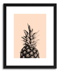Fine art print Pineapple On Pink by artist Emanuela Carratoni
