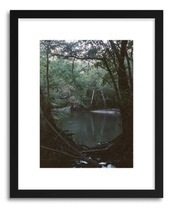 hide - Art print Swampland by artist Kevin Russ in natural wood frame